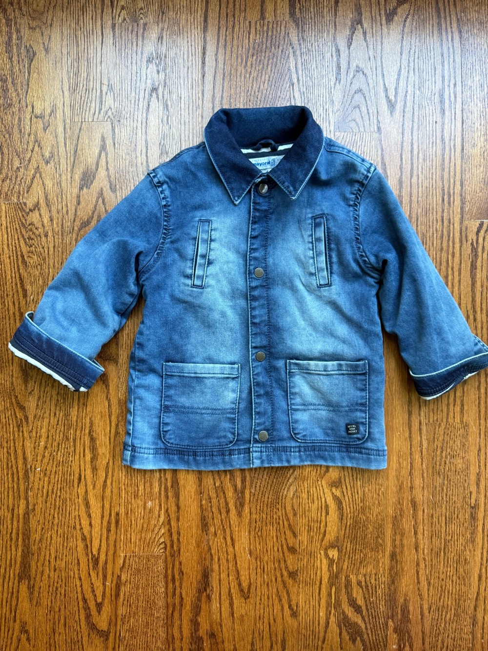Mayoral Lined Denim Jacket 3T